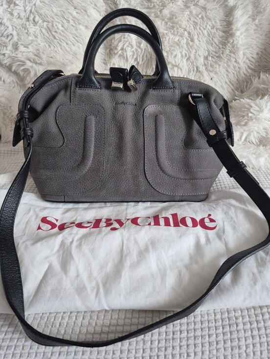 See By Chloe Handbags - SEE BY CHLOE Suede KAY 2-Way Shoulder Bag